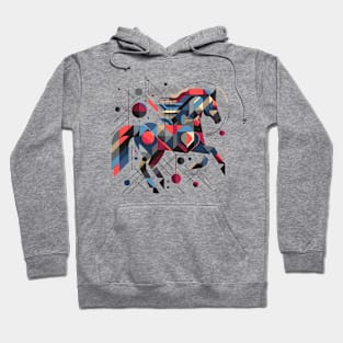 Abstract Animal Horse 2 Hoodie